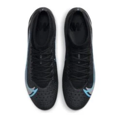 Nike Unisex Mercurial Vapor 14 Pro FG Soccer Shoe - Black/Black/Iron Grey - Regular (D) -Step Vibe Shop CU5693 004 PHCTH001 2000