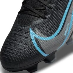 Nike Unisex Mercurial Vapor 14 Pro FG Soccer Shoe - Black/Black/Iron Grey - Regular (D) -Step Vibe Shop CU5693 004 PHSYD001 2000