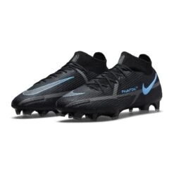 Nike Unisex Phantom GT2 Elite FG Soccer Shoe - Black/Black/Iron Grey -Step Vibe Shop CZ9889 004 PHCFH001 2000