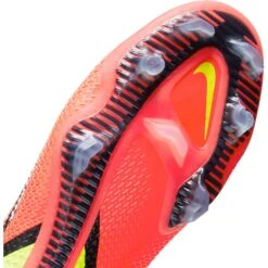 Nike Unisex Phantom GT2 Elite Dynamic Fit FG Soccer Shoes - White/Bright Crimson/Volt - Regular (D) -Step Vibe Shop CZ9889 167 PHSUD001 2000