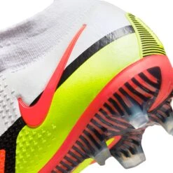 Nike Unisex Phantom GT2 Elite Dynamic Fit FG Soccer Shoes - White/Bright Crimson/Volt - Regular (D) -Step Vibe Shop CZ9889 167 PHSYD002 2000