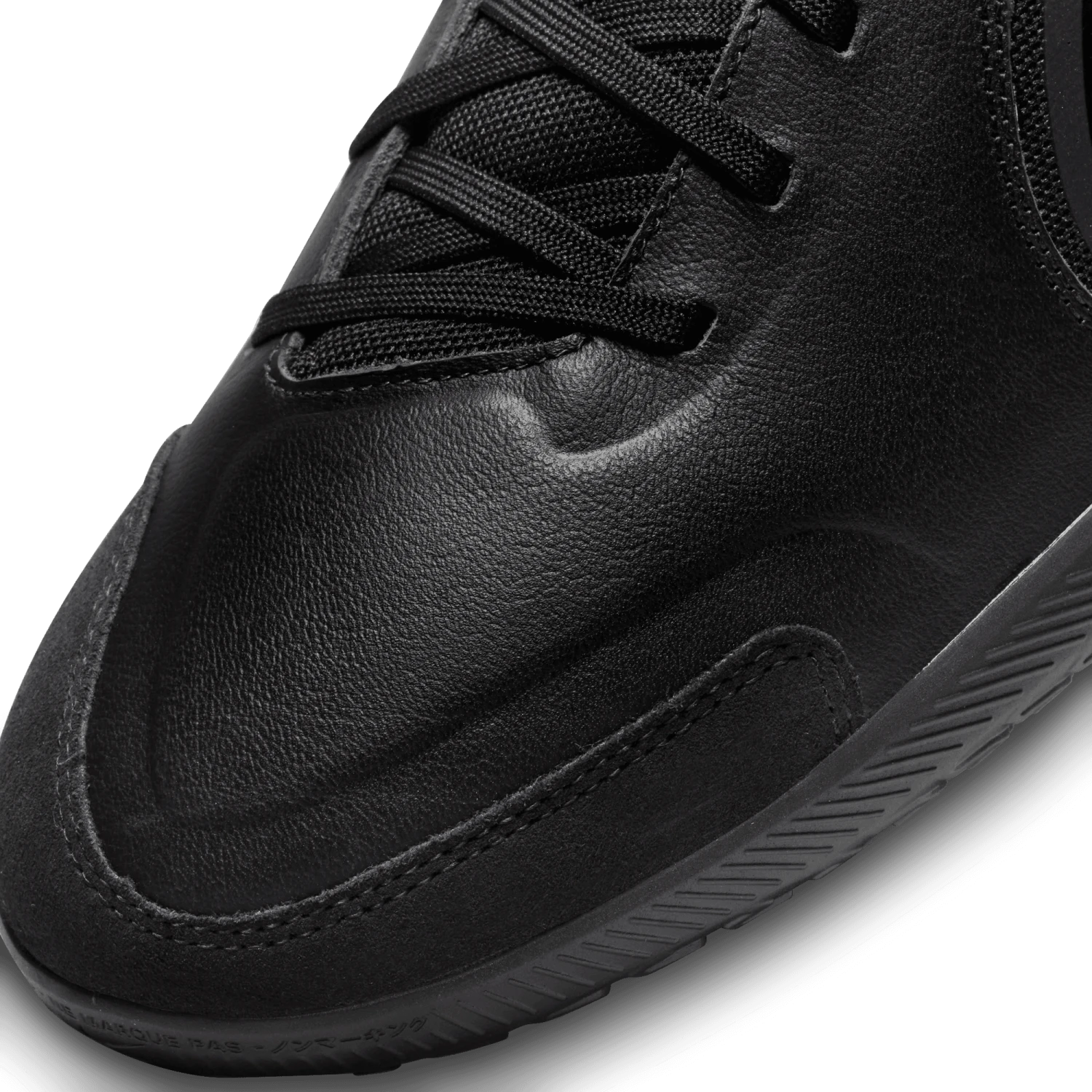 Nike Unisex Tiempo Legend 9 Academy IC Soccer Shoe - Black/Dark Smoke - Regular (D) 3 Nike Unisex Tiempo Legend 9 Academy IC Soccer Shoe - Black/Dark Smoke - Regular (D) - Image 3