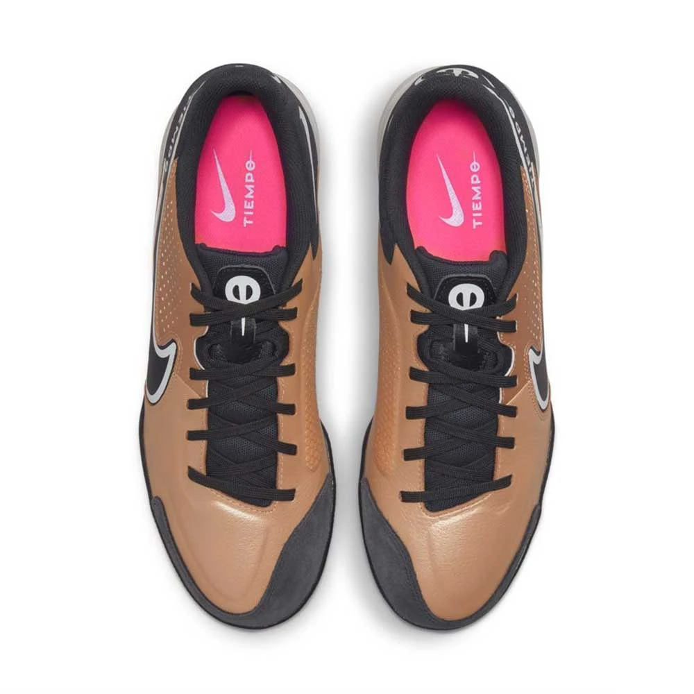 Unisex Nike Tiempo Legend 9 Academy IC/Court Soccer Shoe - Metallic Copper/White 4 Unisex Nike Tiempo Legend 9 Academy IC/Court Soccer Shoe - Metallic Copper/White - Image 4