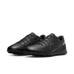 Nike Unisex Tiempo Legend 9 Academy TF Soccer Shoe - Black/Dark Smoke - Regular (D) -Step Vibe Shop DA1191 001 PHCFH001 2000