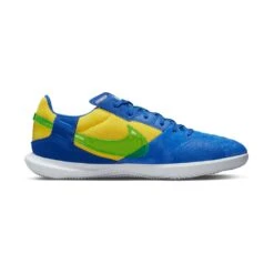 Unisex Nike Streetgato IC Soccer Shoe - Game Royal/Stadium Green/Yellow Strike