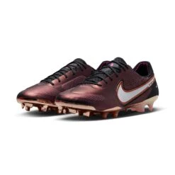 Nike Unisex Legend 9 Elite FG Soccer Cleats - Space Purple/White - Regular (D) -Step Vibe Shop DR5976 510 PHCFH001 2000