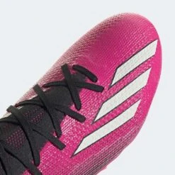 ADIDAS Unisex X SPEEDPORTAL.2 FG Soccer Shoe - Team Shock Pink 2/Zero Metalic/Core Black - Regular (D) -Step Vibe Shop GV9563 front