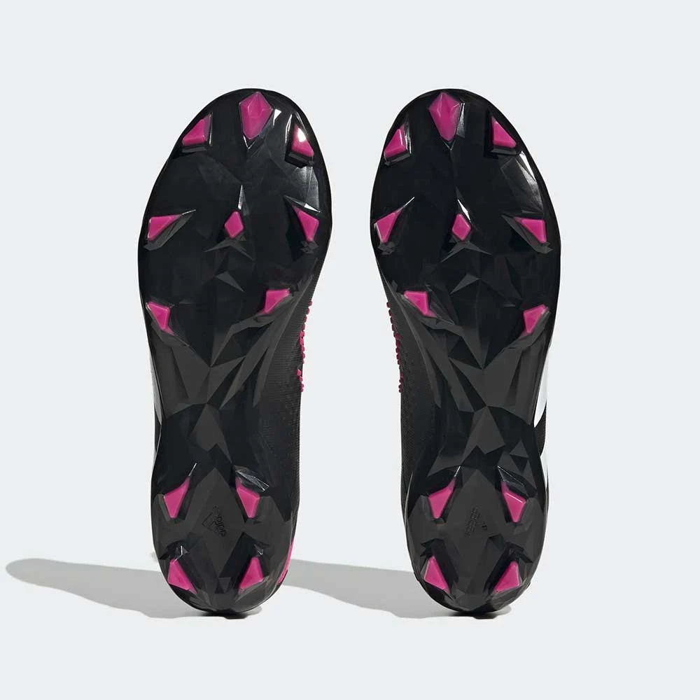 ADIDAS Unisex Predator Accuracy 2 FG Soccer Shoe - Core Black/Ftwr White/Team Shock Pink 2 - Regular (D) 6 ADIDAS Unisex Predator Accuracy 2 FG Soccer Shoe - Core Black/Ftwr White/Team Shock Pink 2 - Regular (D) - Image 6
