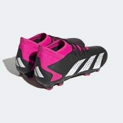 ADIDAS Unisex Predator Accuracy .3 FG Soccer Shoe - Core Black/Ftwr White/Team Shock Pink 2 - Regular (D) -Step Vibe Shop GW4589 back