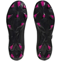 ADIDAS Unisex Predator Accuracy .3 FG Soccer Shoe - Core Black/Ftwr White/Team Shock Pink 2 - Regular (D) -Step Vibe Shop GW4589 01