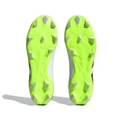 ADIDAS Unisex Predator Accuracy .3 Laceless FG - Cloud White/ Core Black / Lucid Lemon- Regular (D) -Step Vibe Shop GZ0021 03 standard