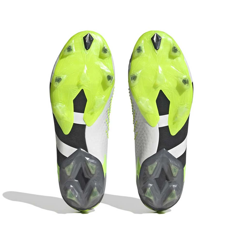 Unisex Adidas Predator Accuracy.1 FG Soccer Shoes - Ftwwht,Cblack,Luclem - Regular (D) 7 Unisex Adidas Predator Accuracy.1 FG Soccer Shoes - Ftwwht,Cblack,Luclem - Regular (D) - Image 7