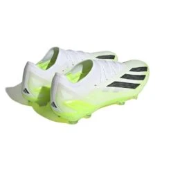Unisex Adidas X CRAZYFAST.1 FG Soccer Shoe - Cloud White/ Core Black/ Lucid Lemon - Regular (D) 9 Unisex Adidas X CRAZYFAST.1 FG Soccer Shoe - Cloud White/ Core Black/ Lucid Lemon - Regular (D) -Step Vibe Shop HQ4516 6 FOOTWEAR Photography BackLateralTopView white 1024x1024 d1dc7eab e531 4b4e b570 7b57adc0b099