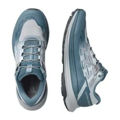 Salomon Women's Ultra Glide Trail Running Shoe - Bluestone/Perl Blue/Ebony - Regular (B) -Step Vibe Shop L41553900 10 GHO ULTRA GLIDE W Bluest