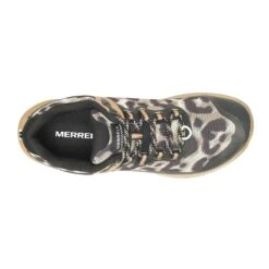 Merrell Women's Antora 3 Trail Running Shoe - Sepia Leopard - Regular (B) -Step Vibe Shop MRLW J067552 020722 S23 TOP