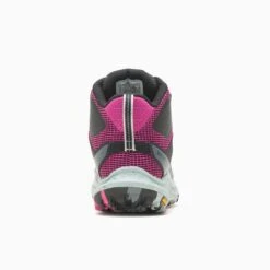 Merrell Women's Antora 3 Mid Waterproof Boot - Black/Fuchsia - Regular (B) -Step Vibe Shop MRLW J067582 020722 S23 270