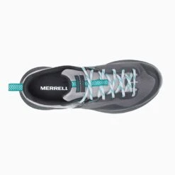Merrell Women's MQM 3 Trail Running Shoe - Charcoal/Teal- Regular (B) -Step Vibe Shop MRLW J135534 032221 S22 TOP