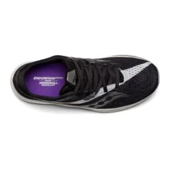 Saucony Women's Endorphin Pro 2 Racing Shoe - Black/White - Regular (B) -Step Vibe Shop S10687 10 3 1
