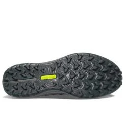 Saucony Women's Peregrine 12 Trail Running Shoe - Black/Charcoal - Regular (B) -Step Vibe Shop S10737 05 4