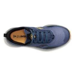 Saucony Women's Peregrine 12 Trail Running Shoe - Basin/Gold - Regular (B) -Step Vibe Shop S10737 30 3