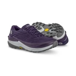 Topo Athletic Women's Ultraventure 2 Trail Running Shoe- Purple/Grey - Regular (B) -Step Vibe Shop W043.Purple Grey 03 1
