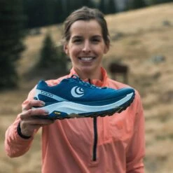 Topo Athletic Women's Ultraventure 3 Trail Running Shoe -Navy/Blue- Regular (B) -Step Vibe Shop W060.Navy Blue 10