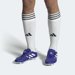 Unisex Adidas Copa Gloro FG Soccer Shoe- Blue/Ftwr White - Regular (D) -Step Vibe Shop aa383fab37904925bfaeaf5d00e5761e 9366