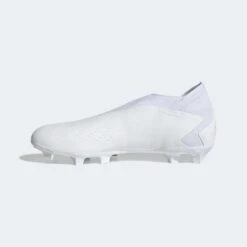 ADIDAS Unisex Predator Accuracy .3 LL FG Soccer Shoe - Black/White - Regular (D) -Step Vibe Shop cbb603ef86b2452fb7d3af7900b70bb5 9366