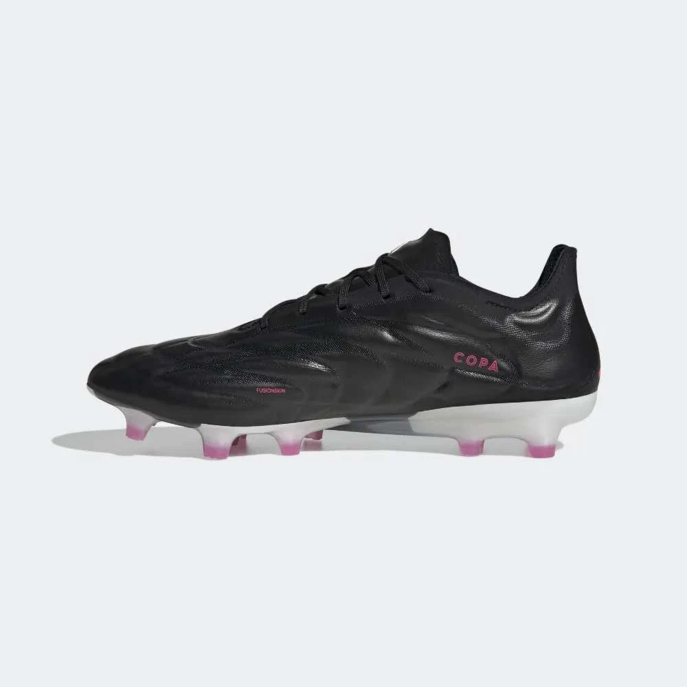ADIDAS Unisex Copa Pure .1 FG Soccer Shoes - Core Black/Zero Met 2 ADIDAS Unisex Copa Pure .1 FG Soccer Shoes - Core Black/Zero Met - Image 2