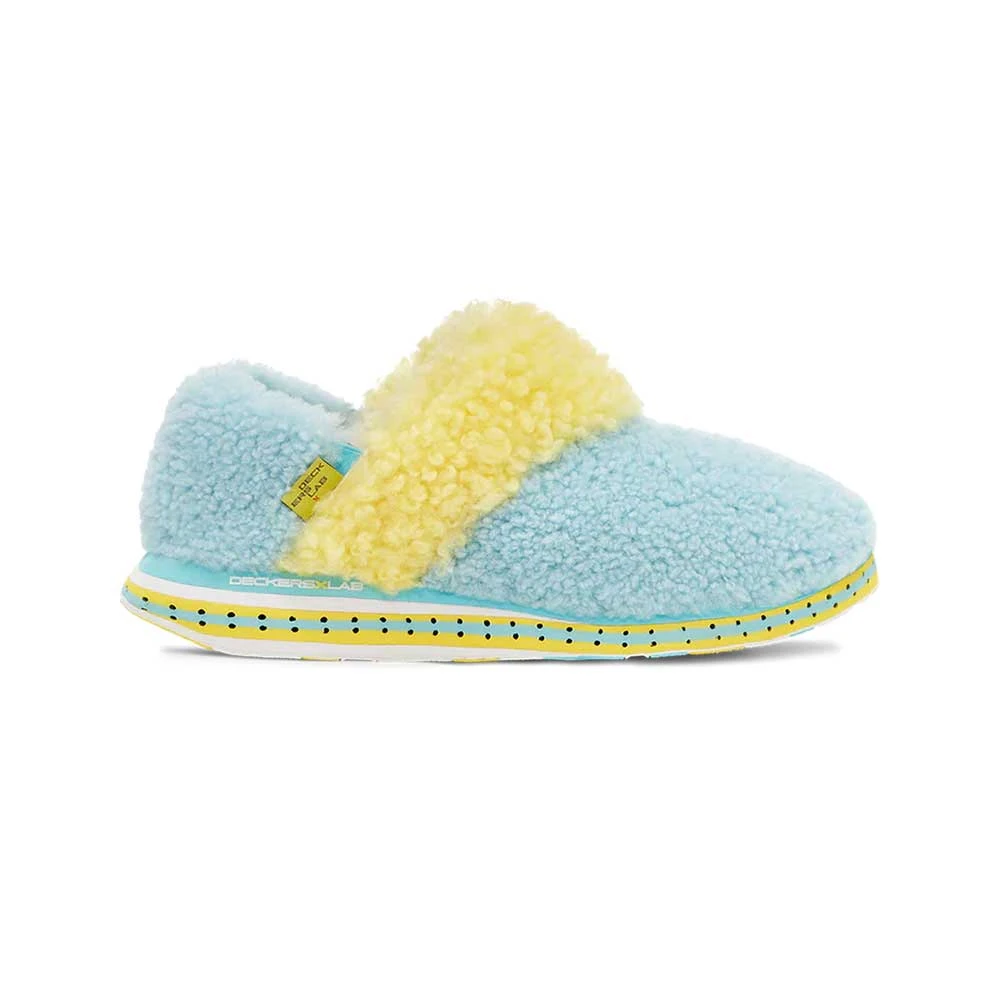 Women's KO-Z EZ Clog WO-WO Shoe - Yellow/Blue- Regular (B) 1 Women's KO-Z EZ Clog WO-WO Shoe - Yellow/Blue- Regular (B)
