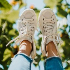 Women's X-SCAPE NBK Low Sneaker - Blanc/Light Grey - Regular (B) -Step Vibe Shop womens x scape nbk low blanc light grey ls 2 800x 553d2550 0ab2 415b 803b fdb87316a678